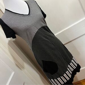 Miss Nikki Goth Patchwork Baby Doll Dress~ Women’s L